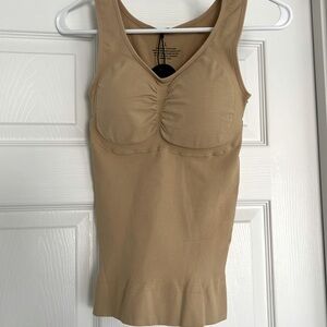 Woman Ocean slimming cami shaper 3-in-1 shapewear classic, tan/nude, size Large